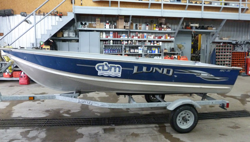 Bateau aluminium Lund Boats